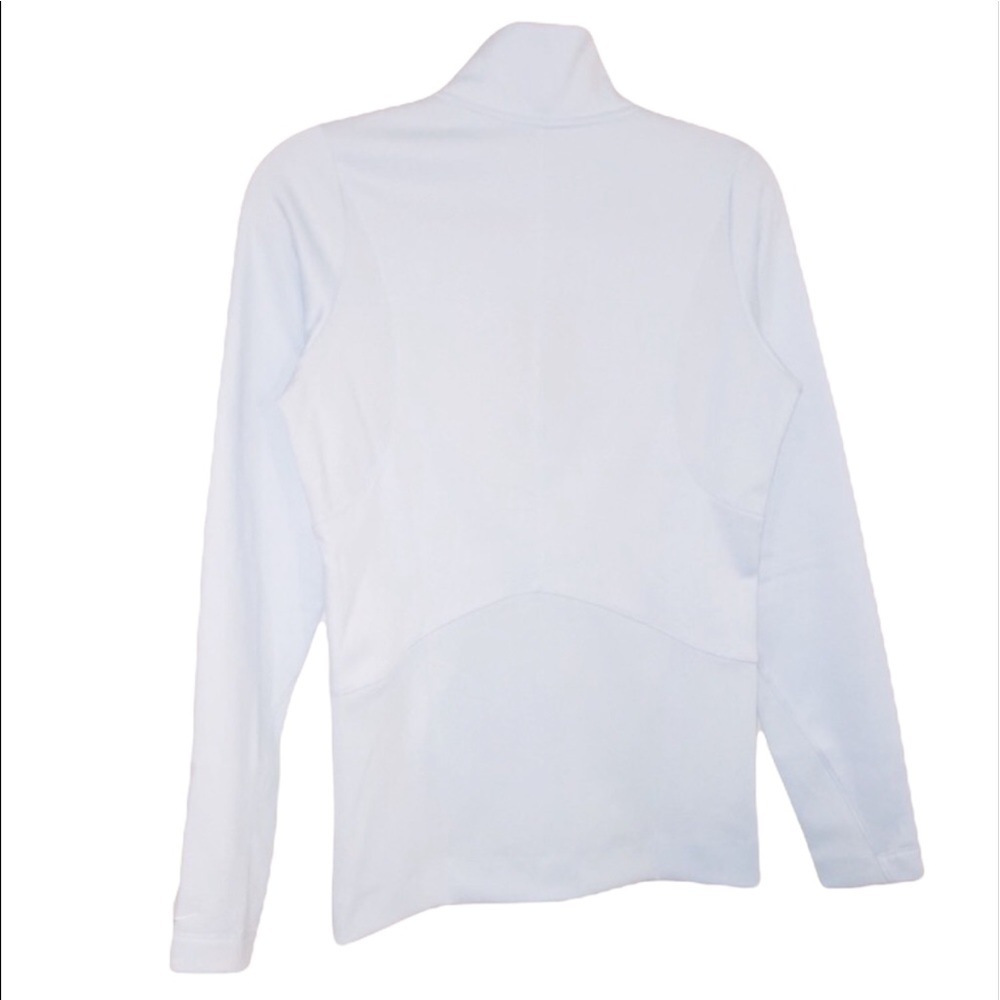 NWT Nike: Small Light Blue Thermal Half Zip Sweater - Picture 2 of 4